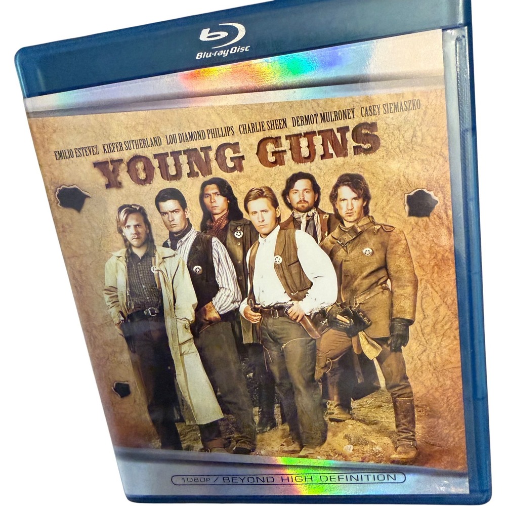 Lionsgate Young Guns Blu-ray Movie 1080p Widescreen Western Excellent